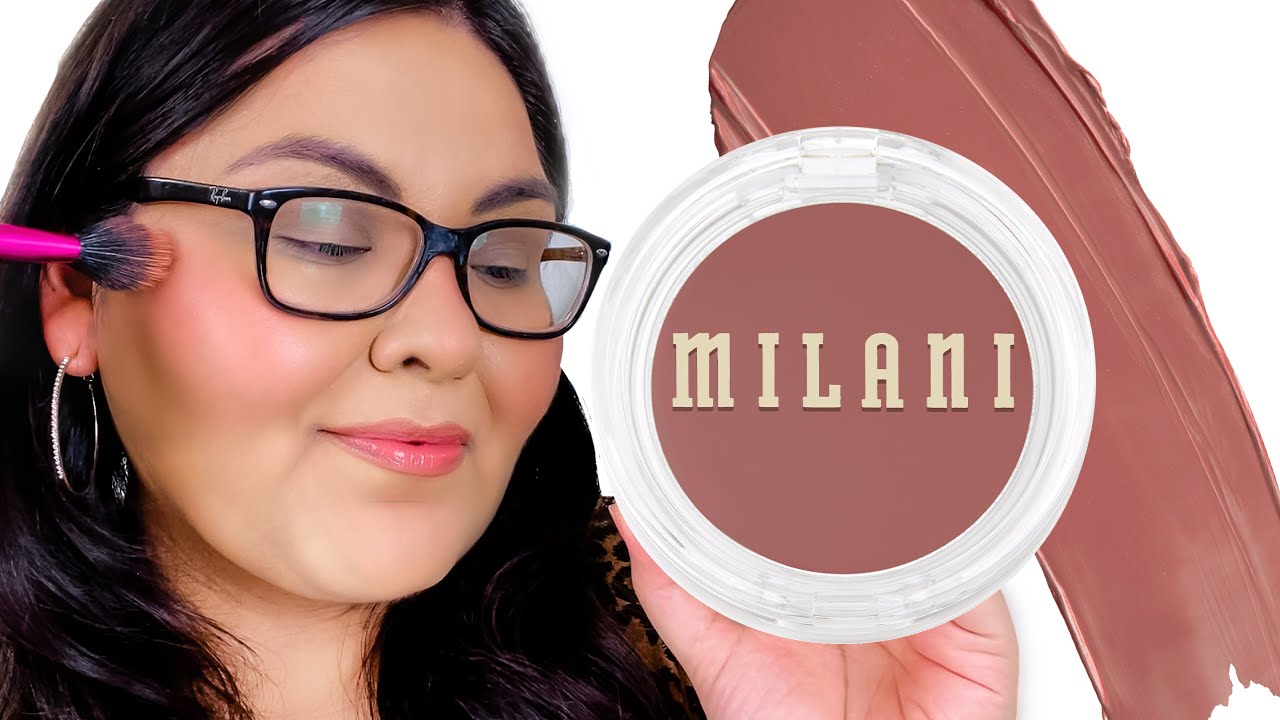 Milani Cheek Kiss Cream Blush Speed Review and Try On!😍😍😍 YouTube