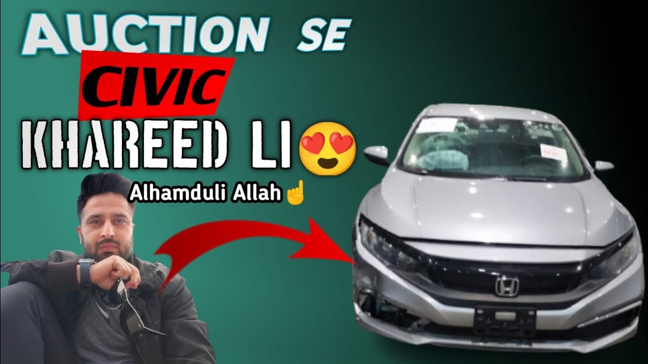 Bought civic from Auction in Dubai | complete process | Hamza Travels
