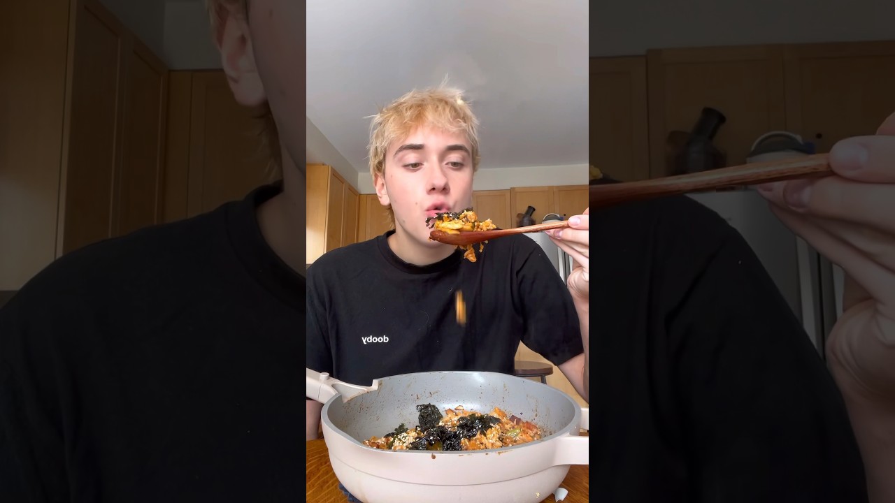 Its been years since ive made kimchi fried rice