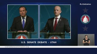 Sen. Mike Lee vs Evan McMullin Senate Debate - YouTube