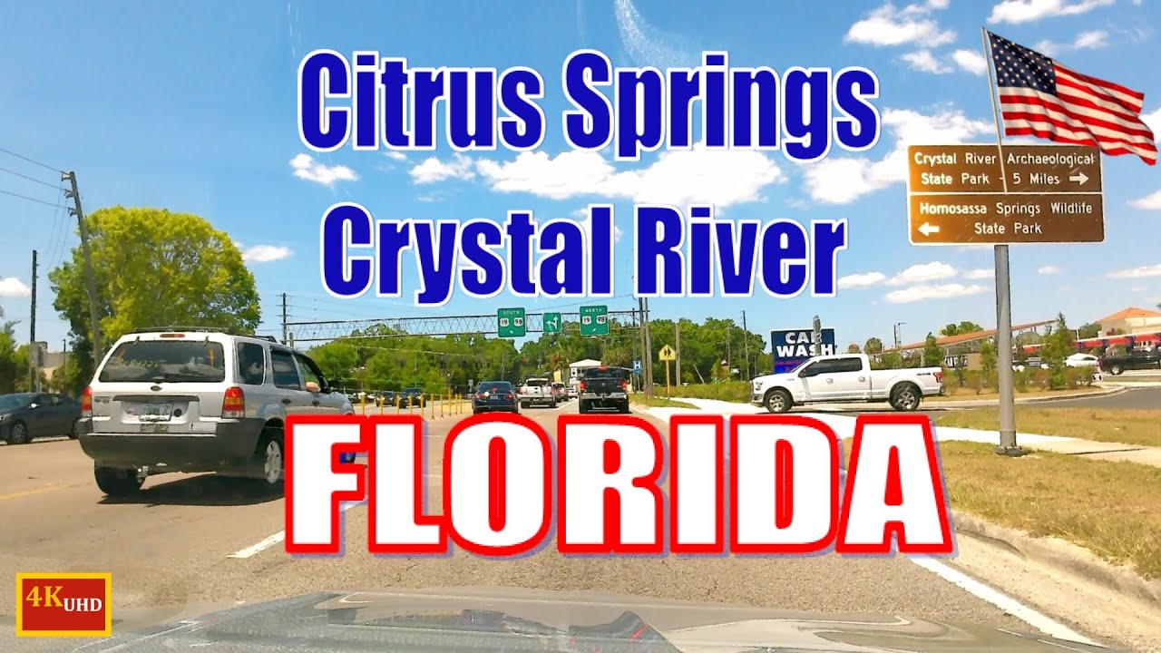 Virtual Drive | I-75 | Citrus Springs | Crystal River, FL | Beautiful Day | CANDY CHANNEL