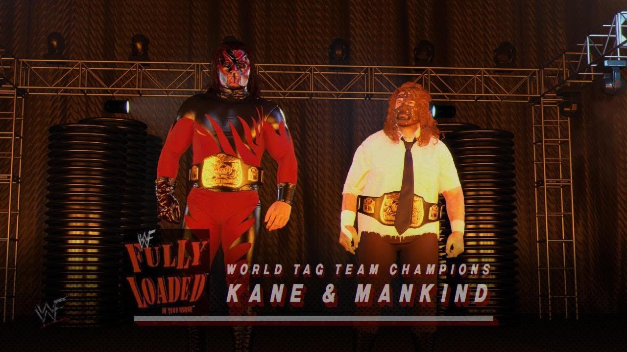 WWE 2K25 | Кейн и Мэнкайнд против Андертейкера и Стоуна Колда (Fully Loaded) *1998*