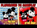 FNF Character Test | Gameplay VS Playground | Little Mickey Mouse | Wednesday's Infidelity
