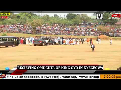 LIVE:  RECIEVING THE OMUGUTA OF THE FALLEN TOORO MONARCH // 04TH/ SEPT/2026