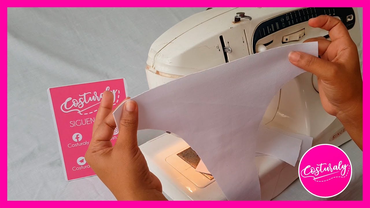 Curso gratis de costuras: Aprende hacer panty sin elástico bien fácil