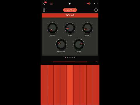 86 BPM Jammin with Novation Groovebox App | iOS Music Production