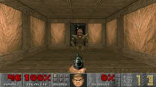 Doom II - Map18: The Courtyard - UV-Speed in 12 seconds