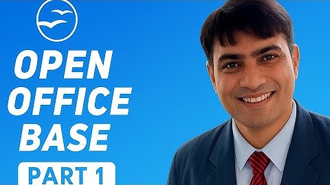 Standard 11 | Chapter 9 | Introduction to Database Management System | Part 1 | OpenOffice | Base