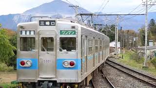 秩父鉄道5000系5001F 和銅黒谷駅発車