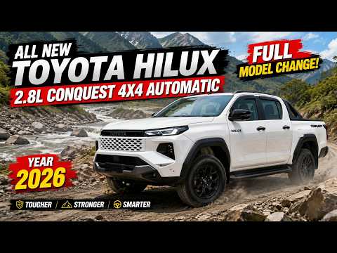 2026 All New Toyota Hilux Conquest 2.8L 4x4