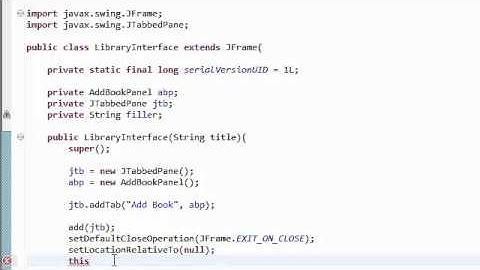 Java: Extended Simple Library System With GUI (Part 6)