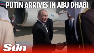 Russian Su-35S fighter jets provide escort as Putin arrives in Abu Dhabi