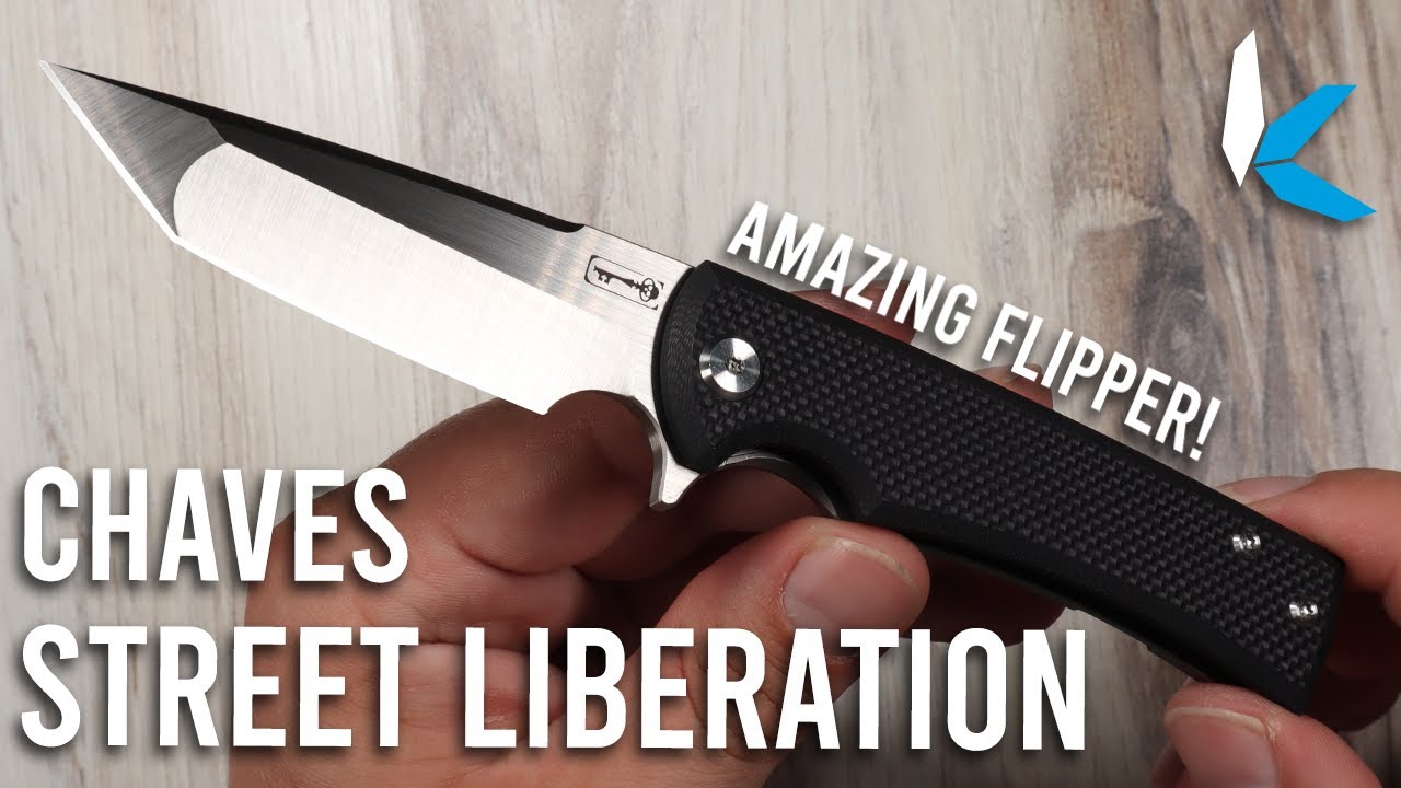 Chaves Street Liberation Knife Review An Incredible Flipper YouTube