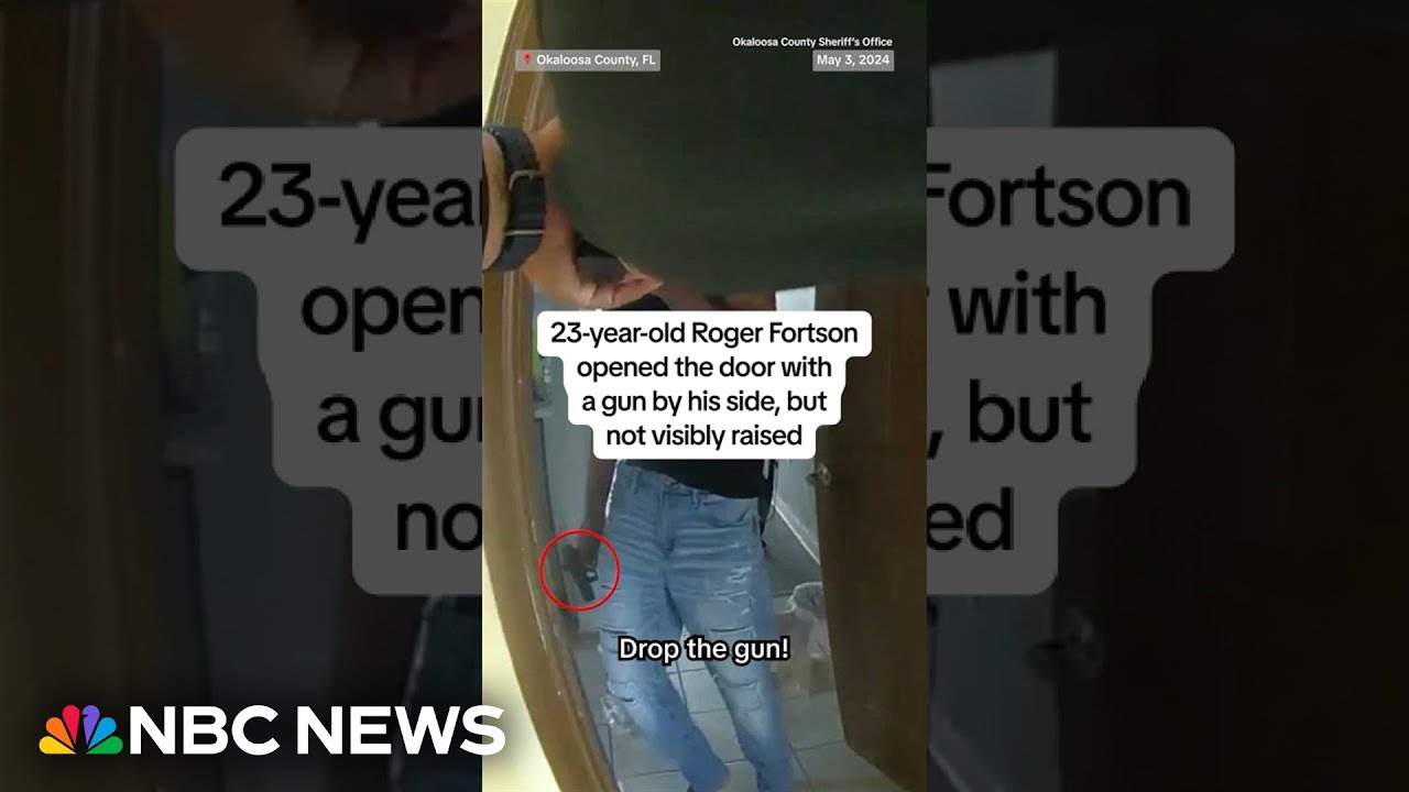 A Florida sheriff’s office released video the fatal shooting of a senior Air Force airman A Florida sheriff’s office released video the fatal shooting of a senior Air Force airman