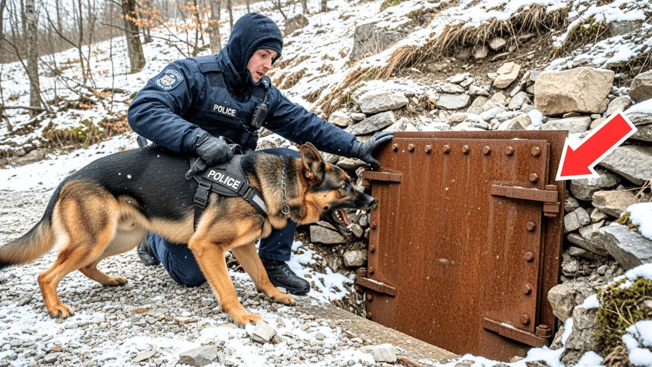 Police Followed A Barking K9 Dog Into A Passage Sealed 120 Years Ago—What They Found Will Shock You!