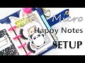 MICRO Happy Note Set UP  |  Travel Wallet |  krodesigns