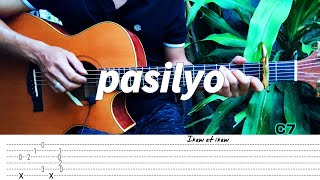 Miniatura del video "Pasilyo - SunKissed Lola - Fingerstyle (Tabs) chords + lyrics"