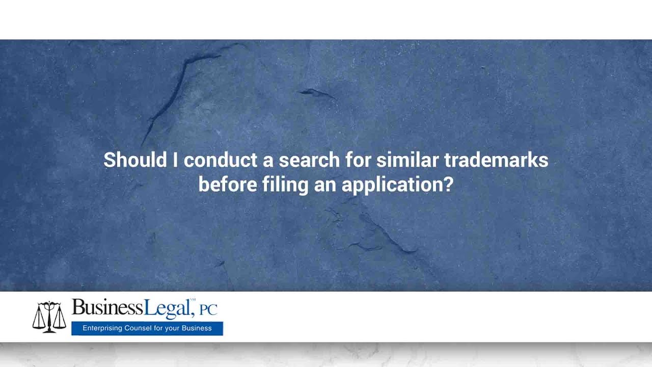 Photo inspiration: Picture Idea: Should I Conduct A Search For Similar Trademarks Before Filing