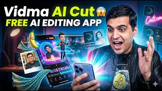 AI Video Editor App | Vidma AI Video Editor Full Tutorial Hindi screenshot 1