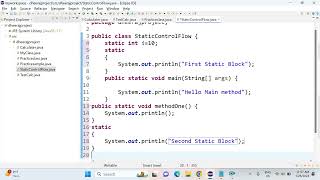 static control  flow| Java class by Rainku sir