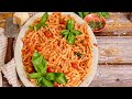 Spaghetti with Fresh Tomato Sauce