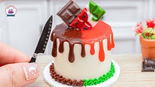 Rainbow Chocolate Cake ? Miniature Rainbow Chocolate Cake Decorating Ideas ? 1000+ Miniature Ideas
