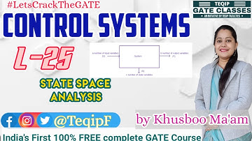 Lec-25 | EE/ECE | Control Systems by Khusboo ma