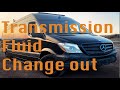 How I changed the transmission fluid on my 2015 Sprinter Van