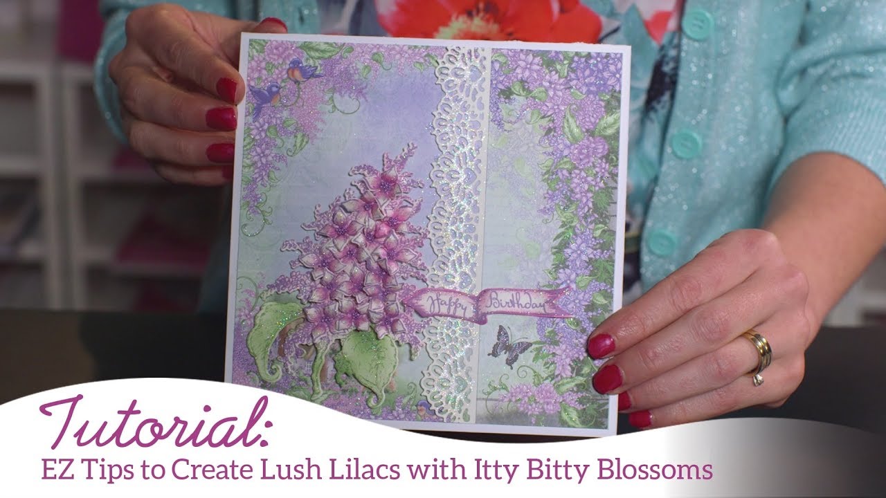 EZ Tips to Create Lush Lilacs with Itty Bitty Blossoms - YouTube