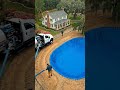 Transfroming trash pond into a luxury home #tinyhouse #vairalshort #home