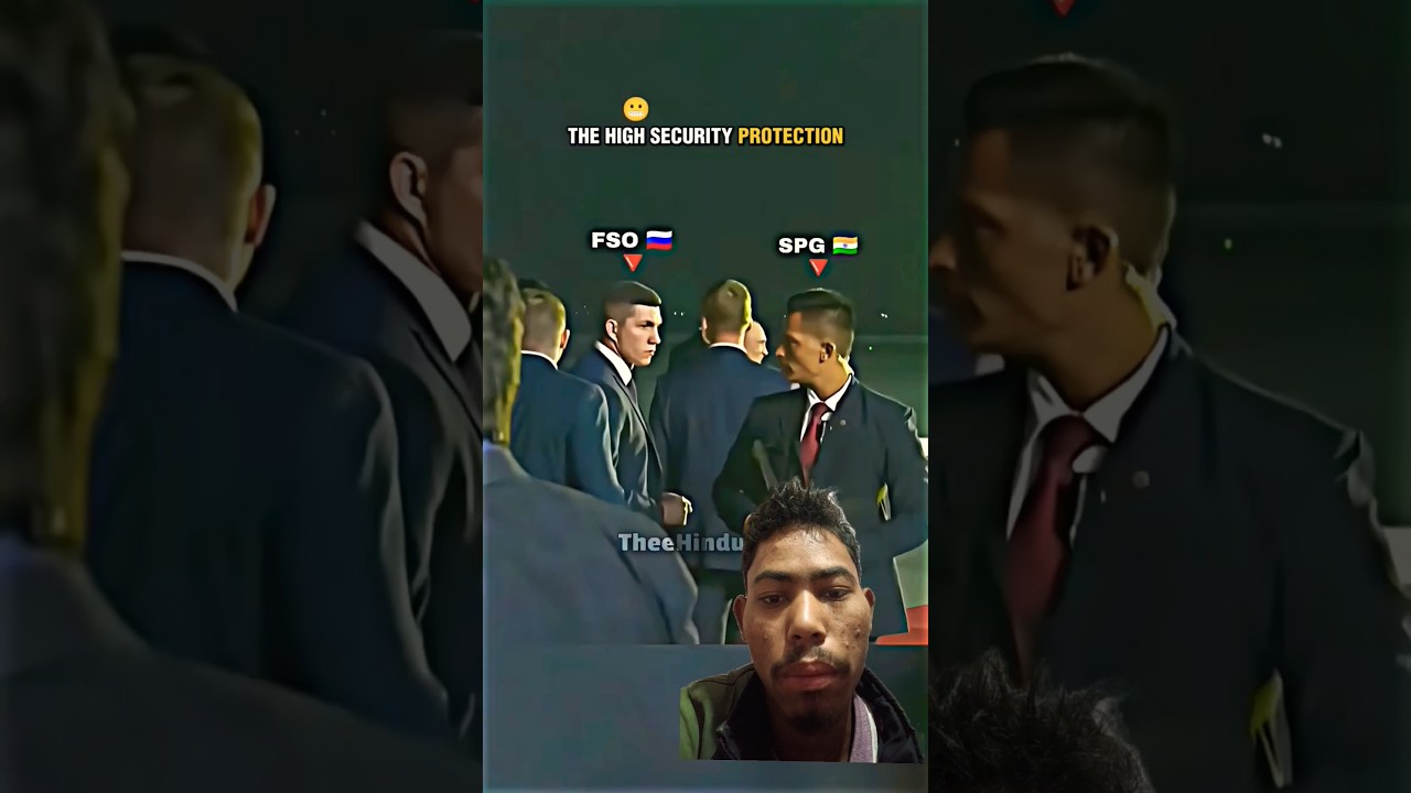 SPG vs Russian FSO ⚡ Behind PM Modi & Putin 🇮🇳🇷🇺