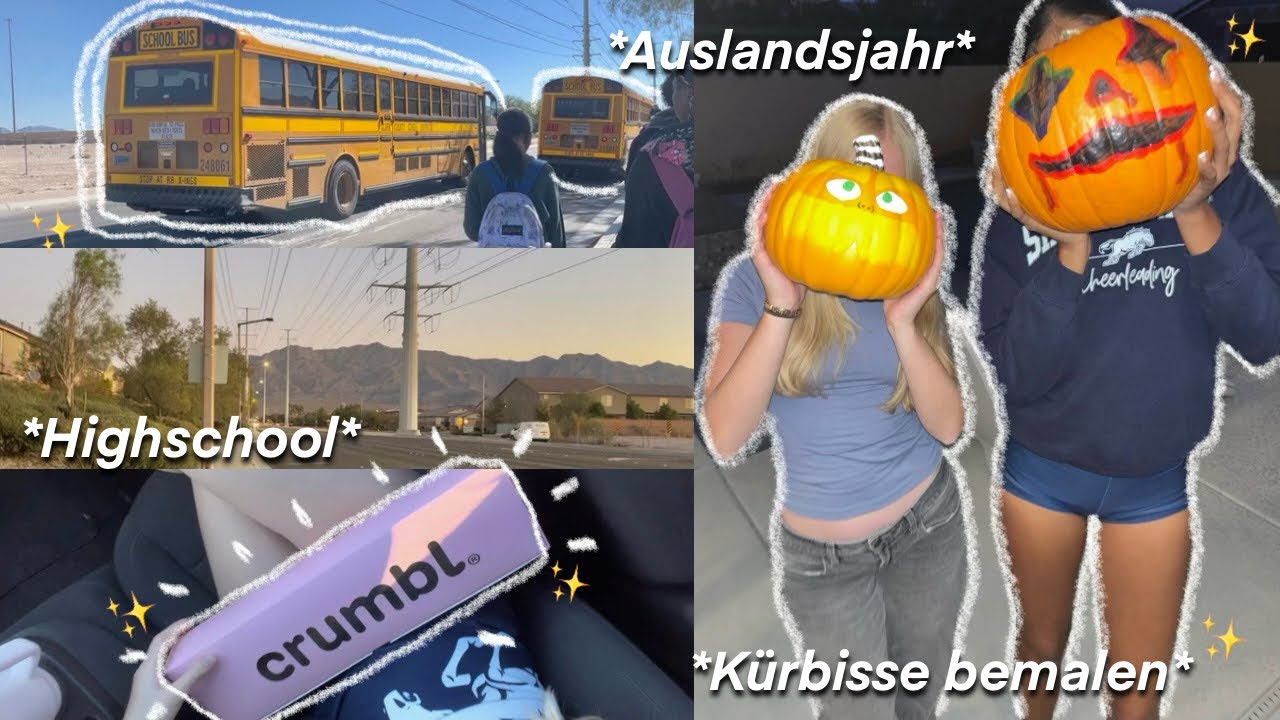 HIGHSCHOOL DAY IN MY LIFE | Auslandsjahr Vlog 🇺🇸✨