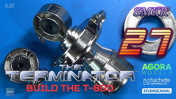 Agora Models Build the T-800 Terminator Pack 3 Stage 27 - Left and Right Shoulders