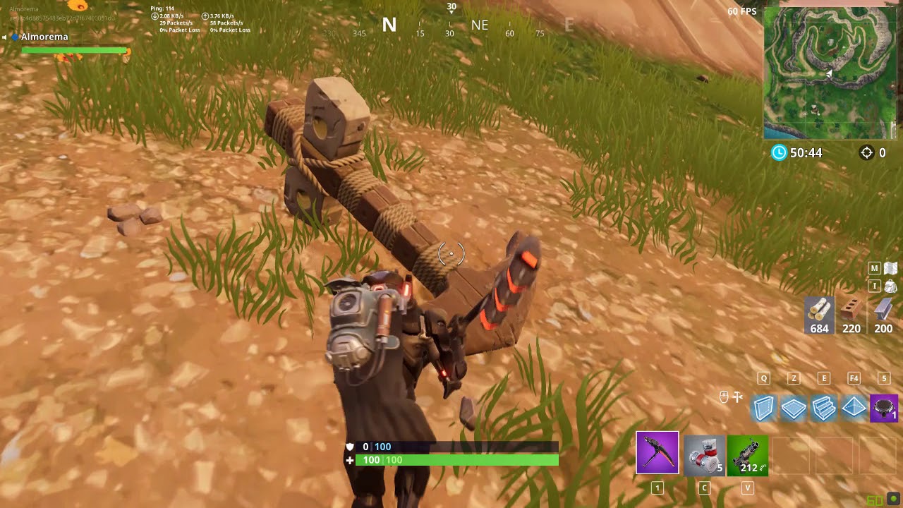 Fortnite, anchor appeared from the rift on the mountain