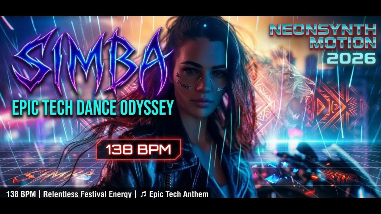 Watch SIMBA - NeonSynth Motion Tribal Hardcore | TDM 2026 on YouTube Watch SIMBA - NeonSynth Motion Tribal Hardcore | TDM 2026 on YouTube