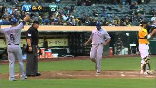 2011/08/12 Rangers' six-run second