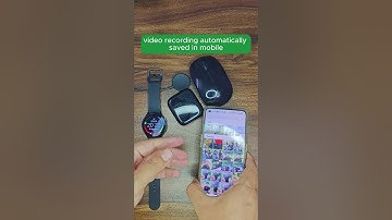 control camera from Smartwatch | Camera Remote | record video from smartwatch #shorts #ytshorts