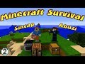 SİNCAP VE ABUZİ MİNECRAFT SURVİVAL ADASINDA