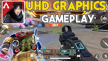Latest Beta Update: ULTRA HD GRAPHICS APEX LEGENDS MOBILE BETA GAMEPLAY 💪💪💪