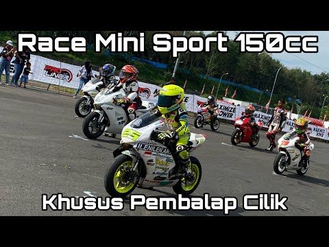 Race Motor Sport Mini 150cc Khusus Pembalap Usia Maksimal 12 Tahun