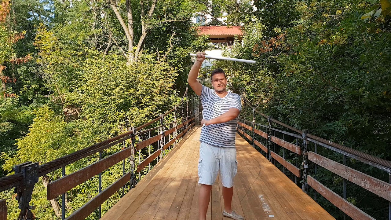 Amara Stics, warming up 05_1 / Бой с палками, разминка, упражнение 05_1