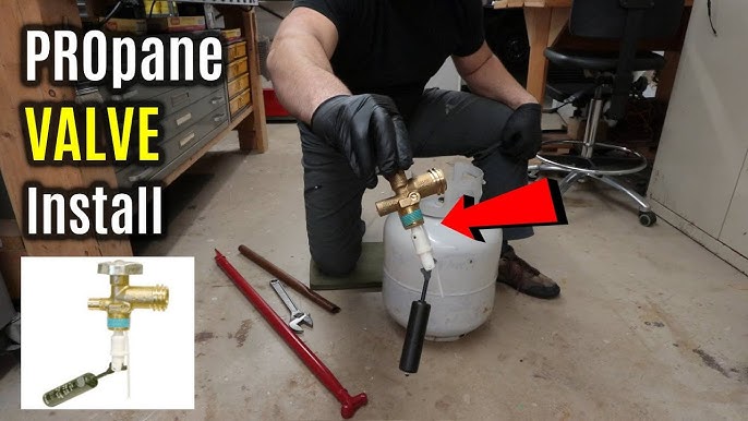 Remove Propane Tank Valve in 2 Minutes (No Special Tools) 