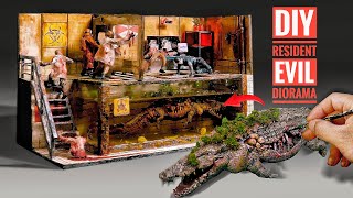 Explosive Resident Evil Diorama: Ultimate Showdown That Make Fans' Eyes Pop