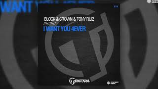 Block & Crown, Tony Ruiz - I Want You 4Ever Resimi