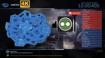 [4K] Halo 4 MCC Big Team Dominion on Vortex. I miss old Binary Rifle.