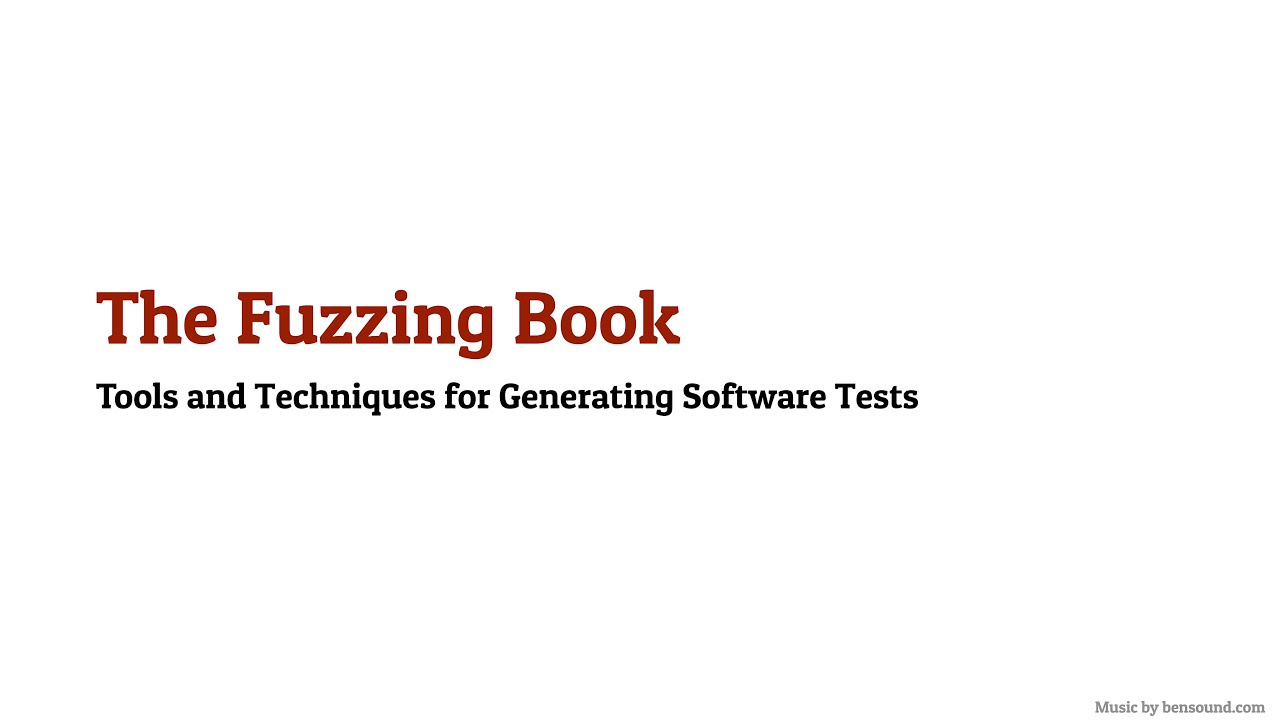 Concolic Fuzzing - The Fuzzing Book