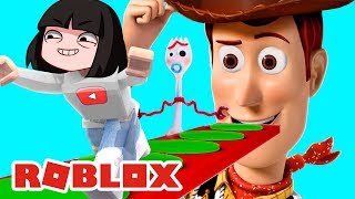 СПАСАЮ ВУДИ и ВИЛКУ в РОБЛОКС - Паркур в Roblox Obby челлендж СПАСАЮ ВУДИ и ВИЛКУ в РОБЛОКС - Паркур в Roblox Obby челлендж