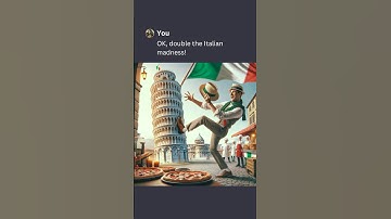 Make him more ITALIAN! created by AI #ai #aiart #aigenerated #chatgpt