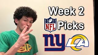 Week 2 NFL Picks
