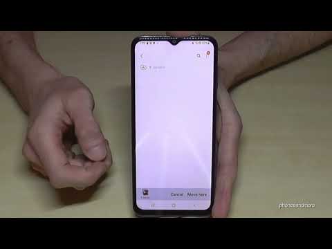 Samsung Galaxy A13: How to transfer data from internal storage to micro SD card?